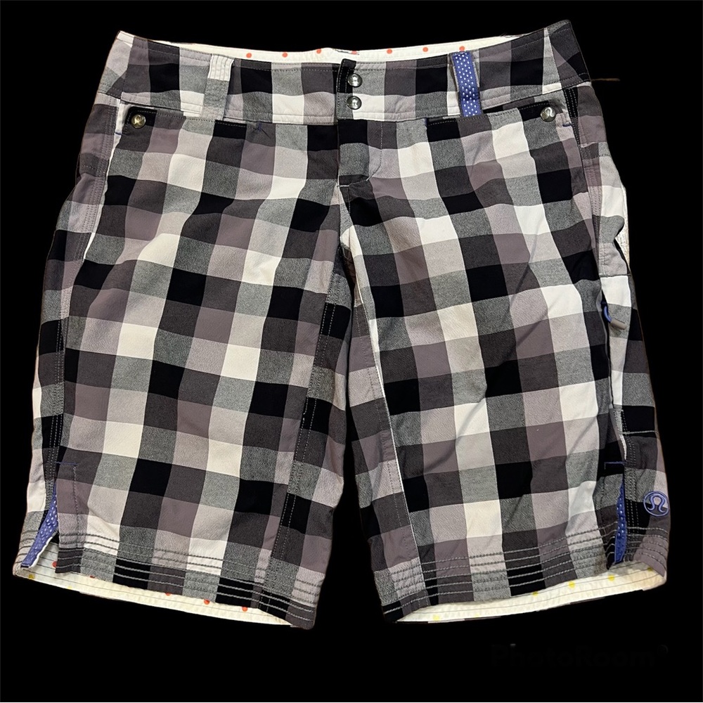 Lululemon Plaid Shorts